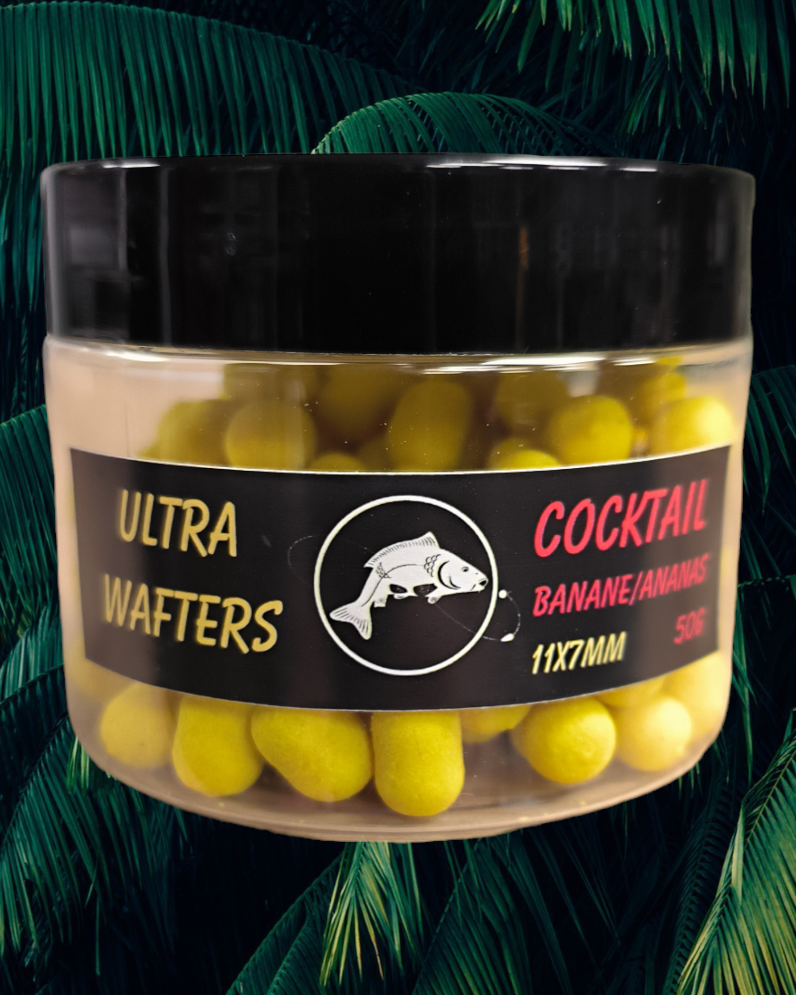 WAFTERS 11x7mm COCKTAIL 50g Ultra-peche Banane/Ananas