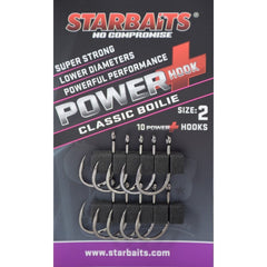 HAMEÇONS POWER HOOK CLASSIC BOILIE 10 pcs